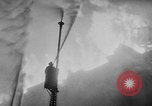 Image of fire in grain elevator Chicago Illinois USA, 1957, second 22 stock footage video 65675070380
