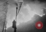 Image of fire in grain elevator Chicago Illinois USA, 1957, second 24 stock footage video 65675070380