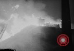 Image of fire in grain elevator Chicago Illinois USA, 1957, second 25 stock footage video 65675070380