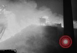 Image of fire in grain elevator Chicago Illinois USA, 1957, second 27 stock footage video 65675070380