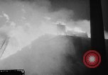 Image of fire in grain elevator Chicago Illinois USA, 1957, second 28 stock footage video 65675070380