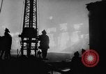Image of fire in grain elevator Chicago Illinois USA, 1957, second 32 stock footage video 65675070380