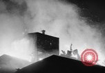 Image of fire in grain elevator Chicago Illinois USA, 1957, second 37 stock footage video 65675070380
