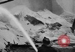 Image of fire in grain elevator Chicago Illinois USA, 1957, second 58 stock footage video 65675070380