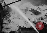 Image of fire in grain elevator Chicago Illinois USA, 1957, second 61 stock footage video 65675070380