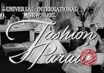 Standbild fashion show Rom Italien, 1957, aus Sekunde 3 historischem Filmmaterial Videoclip 65675070385