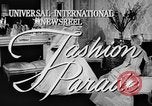 Standbild fashion show Rom Italien, 1957, aus Sekunde 4 historischem Filmmaterial Videoclip 65675070385
