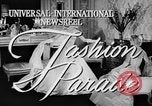 Standbild fashion show Rom Italien, 1957, aus Sekunde 5 historischem Filmmaterial Videoclip 65675070385