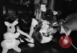 Image of toy fair New York City USA, 1957, second 22 stock footage video 65675070391