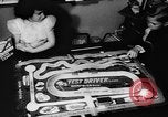 Image of toy fair New York City USA, 1957, second 32 stock footage video 65675070391