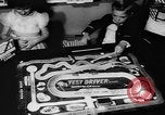 Image of toy fair New York City USA, 1957, second 33 stock footage video 65675070391