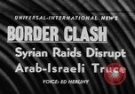 Standbild Israel-Syria Grenze clash syrischen Grenze, 1957, aus Sekunde 14 historischem Filmmaterial Videoclip 65675070395