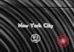 Image of invitational preview of film "Man of a Thousand Faces" New York City USA, 1957, second 1 stock footage video 65675070397
