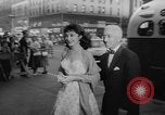 Image of invitational preview of film "Man of a Thousand Faces" New York City USA, 1957, second 12 stock footage video 65675070397