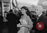 Image of invitational preview of film "Man of a Thousand Faces" New York City USA, 1957, second 13 stock footage video 65675070397