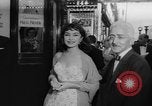 Image of invitational preview of film "Man of a Thousand Faces" New York City USA, 1957, second 14 stock footage video 65675070397