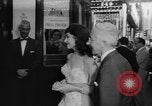 Image of invitational preview of film "Man of a Thousand Faces" New York City USA, 1957, second 15 stock footage video 65675070397