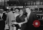 Image of invitational preview of film "Man of a Thousand Faces" New York City USA, 1957, second 19 stock footage video 65675070397