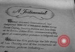 Image of invitational preview of film "Man of a Thousand Faces" New York City USA, 1957, second 39 stock footage video 65675070397