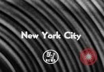 Image of Althea Gibson celebration after Wimbledon victory New York City USA, 1957, second 4 stock footage video 65675070399