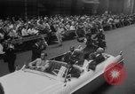 Image of Althea Gibson celebration after Wimbledon victory New York City USA, 1957, second 24 stock footage video 65675070399