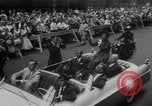 Image of Althea Gibson celebration after Wimbledon victory New York City USA, 1957, second 25 stock footage video 65675070399