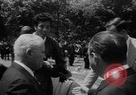 Image of Althea Gibson celebration after Wimbledon victory New York City USA, 1957, second 29 stock footage video 65675070399