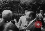 Image of Althea Gibson celebration after Wimbledon victory New York City USA, 1957, second 35 stock footage video 65675070399