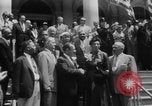 Image of Althea Gibson celebration after Wimbledon victory New York City USA, 1957, second 36 stock footage video 65675070399
