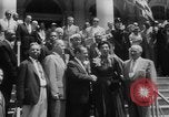 Image of Althea Gibson celebration after Wimbledon victory New York City USA, 1957, second 37 stock footage video 65675070399