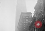Image of aircraft crash into Empire State Building New York City USA, 1945, second 29 stock footage video 65675070402