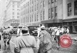 Image of aircraft crash into Empire State Building New York City USA, 1945, second 37 stock footage video 65675070402