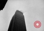 Image of aircraft crash into Empire State Building New York City USA, 1945, second 39 stock footage video 65675070402