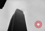 Image of aircraft crash into Empire State Building New York City USA, 1945, second 42 stock footage video 65675070402