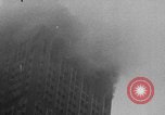 Image of aircraft crash into Empire State Building New York City USA, 1945, second 51 stock footage video 65675070402