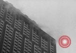Image of aircraft crash into Empire State Building New York City USA, 1945, second 52 stock footage video 65675070402