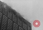 Image of aircraft crash into Empire State Building New York City USA, 1945, second 54 stock footage video 65675070402
