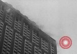 Image of aircraft crash into Empire State Building New York City USA, 1945, second 56 stock footage video 65675070402