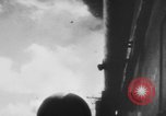 Standbild amerikanische Kriegsschiffe Pazifik, 1945, aus Sekunde 58 historischem Filmmaterial Videoclip 65675070405