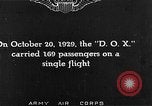 Image of German aircraft DOX Germany, 1930, second 1 stock footage video 65675070407