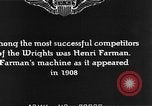 Image of Henri Farman France, 1908, second 6 stock footage video 65675070411