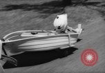 Standbild Mann angeln gehen und Waschbecken kleinen Boot Florida United States USA, 1961, aus Sekunde 13 historischem Filmmaterial Videoclip 65675070432