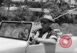 Standbild Mann angeln gehen und Waschbecken kleinen Boot Florida United States USA, 1961, aus Sekunde 16 historischem Filmmaterial Videoclip 65675070432