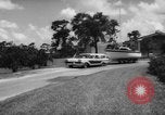 Standbild Mann angeln gehen und Waschbecken kleinen Boot Florida United States USA, 1961, aus Sekunde 18 historischem Filmmaterial Videoclip 65675070432