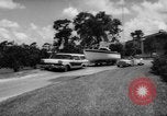 Standbild Mann angeln gehen und Waschbecken kleinen Boot Florida United States USA, 1961, aus Sekunde 19 historischem Filmmaterial Videoclip 65675070432