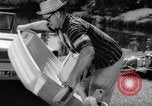 Standbild Mann angeln gehen und Waschbecken kleinen Boot Florida United States USA, 1961, aus Sekunde 38 historischem Filmmaterial Videoclip 65675070432