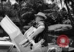 Standbild Mann angeln gehen und Waschbecken kleinen Boot Florida United States USA, 1961, aus Sekunde 39 historischem Filmmaterial Videoclip 65675070432