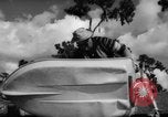 Standbild Mann angeln gehen und Waschbecken kleinen Boot Florida United States USA, 1961, aus Sekunde 49 historischem Filmmaterial Videoclip 65675070432