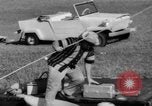 Standbild Mann angeln gehen und Waschbecken kleinen Boot Florida United States USA, 1961, aus Sekunde 55 historischem Filmmaterial Videoclip 65675070432