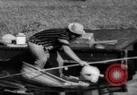 Standbild Mann angeln gehen und Waschbecken kleinen Boot Florida United States USA, 1961, aus Sekunde 58 historischem Filmmaterial Videoclip 65675070432